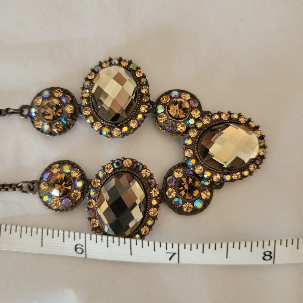 Lot of 4 Boho Choker Necklaces Copper Bronze Gold Colors - Picture 16 of 16